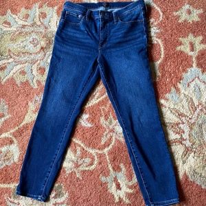 J Crew 9 inch mid rise skinny jeans size 29P